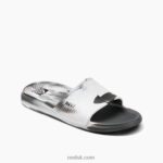White/Grey Marble 2286N439 Oasis Slide Reef Men
